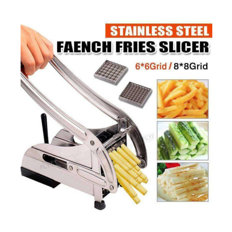 Stainless Steel French Fries Potato Cutter Double Blade Main Image